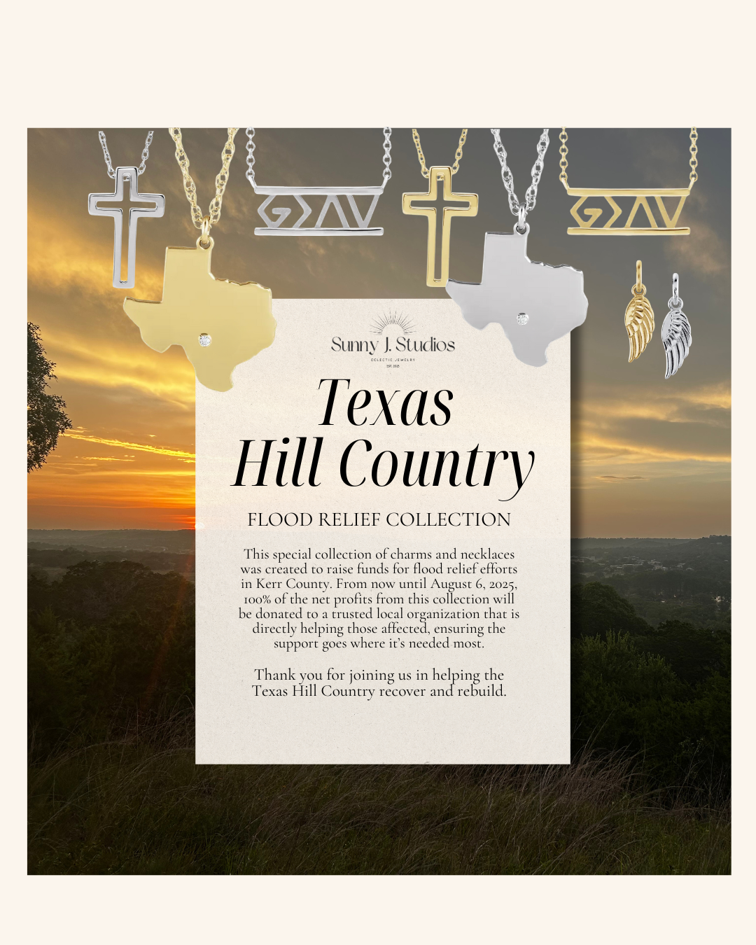 Over $1,000 raised for Hill Country Flood Relief!