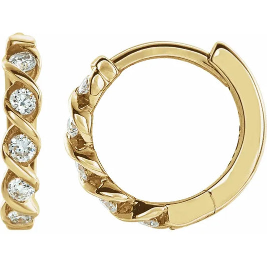 Diamond Dreams Baby Hoops
