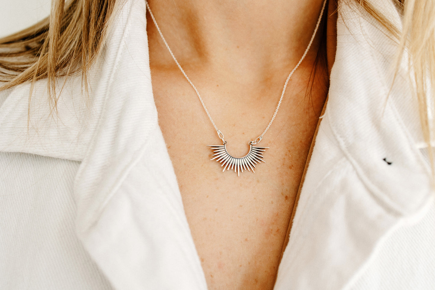 Sunken Sun Necklace