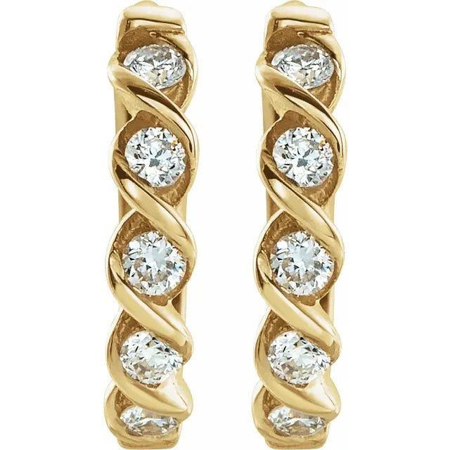 Diamond Dreams Baby Hoops