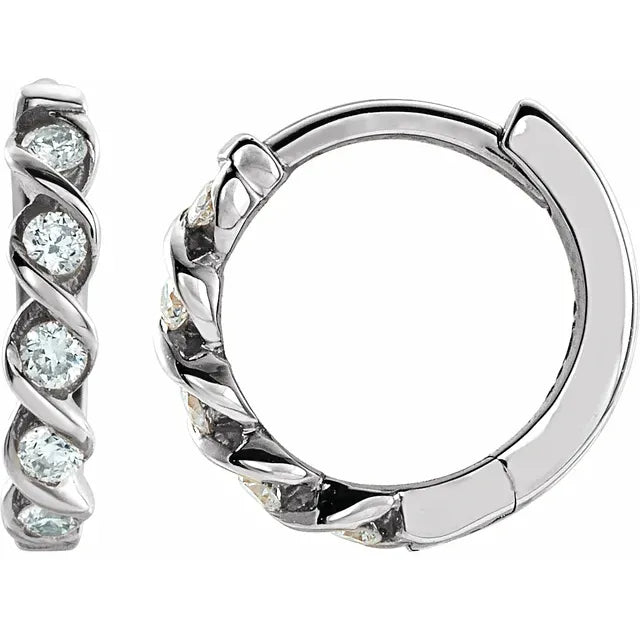 Diamond Dreams Baby Hoops