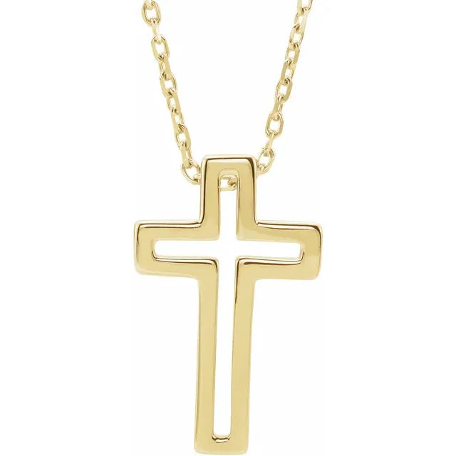 The Open Cross Necklace