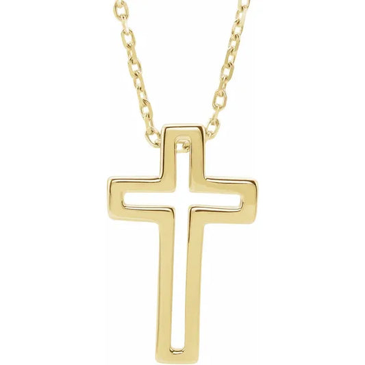 The Open Cross Necklace