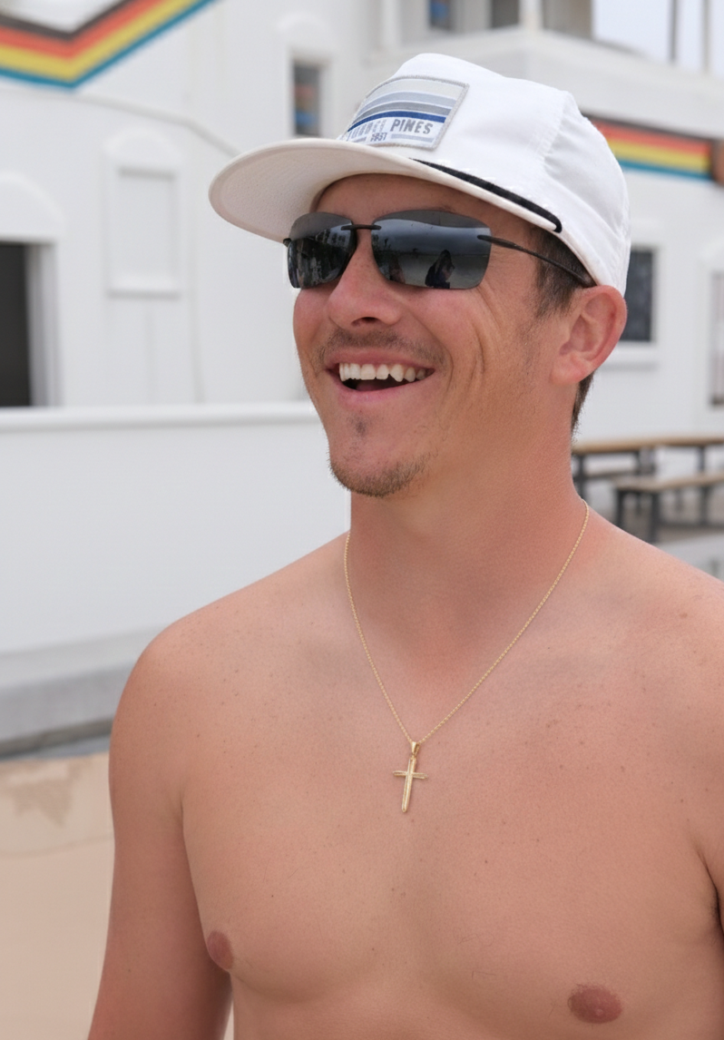 Tapered Cross Pendant