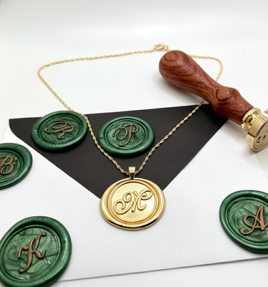 Yours Truly Pendant - Script