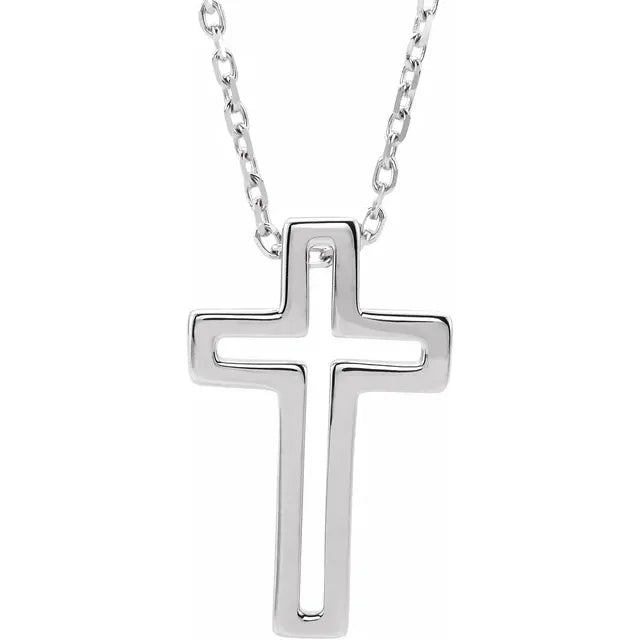 The Open Cross Necklace