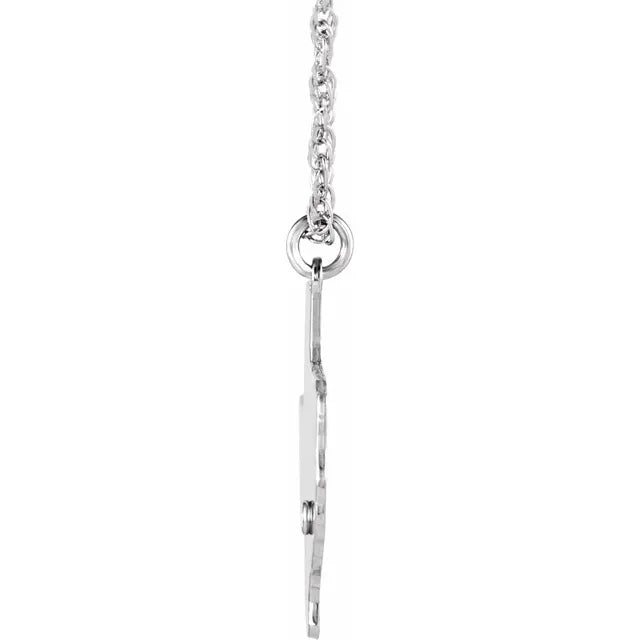 Custom Natural Diamond Accent City Necklace